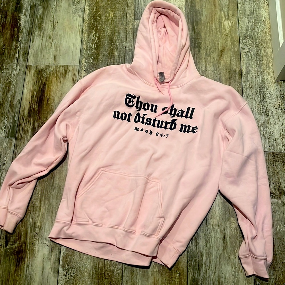 Baby Pink Big hoodie